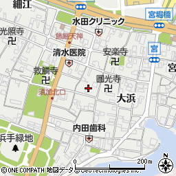 兵庫県姫路市飾磨区須加13周辺の地図