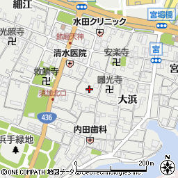 兵庫県姫路市飾磨区須加13周辺の地図
