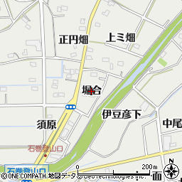 愛知県豊橋市石巻本町（堀合）周辺の地図