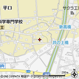 静岡県浜松市浜名区平口1912周辺の地図