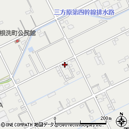 静岡県浜松市中央区根洗町1197周辺の地図