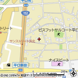 静岡県浜松市浜名区平口2510周辺の地図