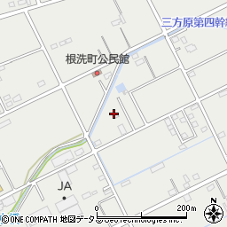静岡県浜松市中央区根洗町1119周辺の地図