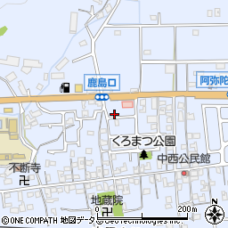 兵庫県高砂市阿弥陀町阿弥陀1575-14周辺の地図