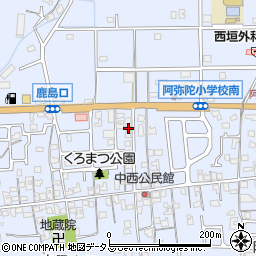 兵庫県高砂市阿弥陀町阿弥陀1061周辺の地図