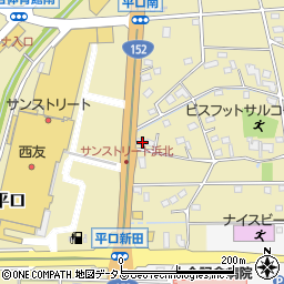 静岡県浜松市浜名区平口2505周辺の地図