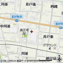愛知県西尾市吉良町富好新田蔵井戸周辺の地図