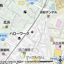 静岡県浜松市浜名区沼300周辺の地図