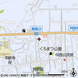 兵庫県高砂市阿弥陀町阿弥陀1574周辺の地図