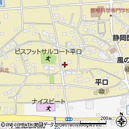 静岡県浜松市浜名区平口2558周辺の地図