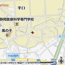 静岡県浜松市浜名区平口1930周辺の地図