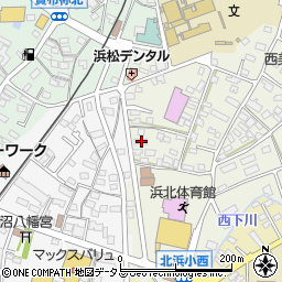 静岡県浜松市浜名区西美薗139周辺の地図