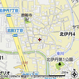 前川染工周辺の地図