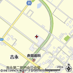 静岡県焼津市吉永1254-1周辺の地図