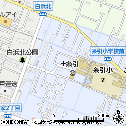 兵庫県姫路市東山91周辺の地図