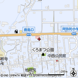 兵庫県高砂市阿弥陀町阿弥陀1575-16周辺の地図