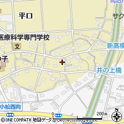 静岡県浜松市浜名区平口1927周辺の地図