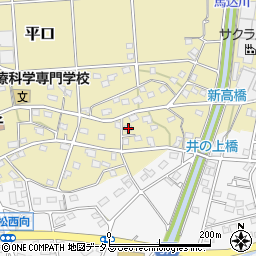 静岡県浜松市浜名区平口1925周辺の地図