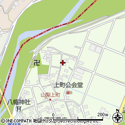 静岡県袋井市上山梨1114-1周辺の地図