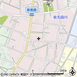静岡県浜松市浜名区東美薗526周辺の地図
