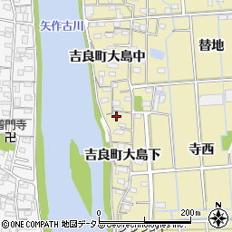 愛知県西尾市吉良町大島下36周辺の地図