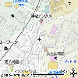 静岡県浜松市浜名区沼345周辺の地図