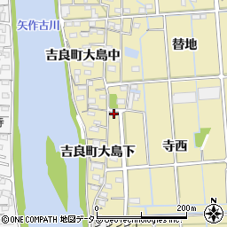 愛知県西尾市吉良町大島下1周辺の地図