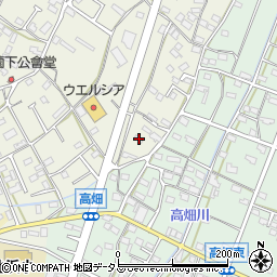 静岡県浜松市浜名区西美薗360-1周辺の地図