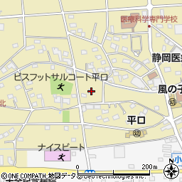 静岡県浜松市浜名区平口2560周辺の地図