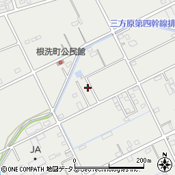 静岡県浜松市中央区根洗町1124周辺の地図