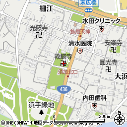 兵庫県姫路市飾磨区天神28周辺の地図