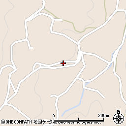岡山県加賀郡吉備中央町黒山554周辺の地図