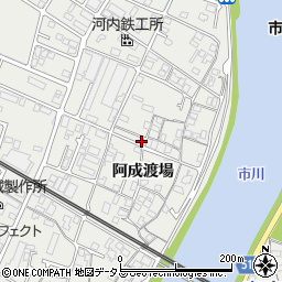 兵庫県姫路市飾磨区阿成渡場1026-6周辺の地図