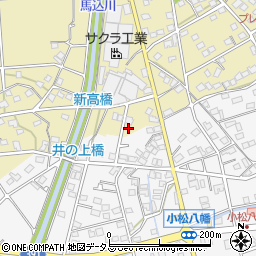 静岡県浜松市浜名区平口1659周辺の地図
