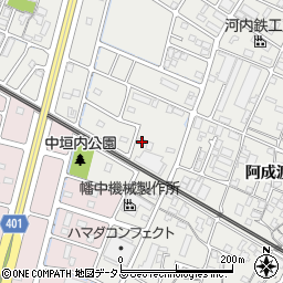 兵庫県姫路市飾磨区阿成渡場4-1周辺の地図
