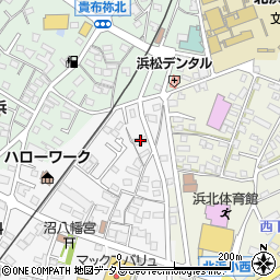 静岡県浜松市浜名区沼348周辺の地図