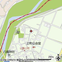 静岡県袋井市上山梨1115-1周辺の地図
