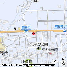 兵庫県高砂市阿弥陀町阿弥陀1575周辺の地図