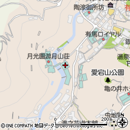 兵庫県神戸市北区有馬町318周辺の地図