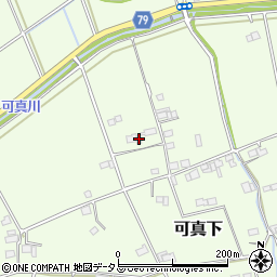 岡山県赤磐市可真下828周辺の地図