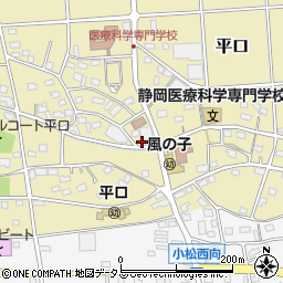 静岡県浜松市浜名区平口2437周辺の地図