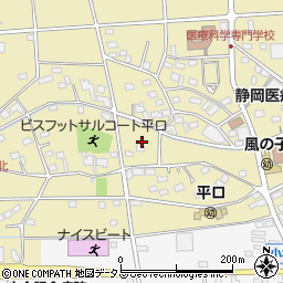 静岡県浜松市浜名区平口2554周辺の地図