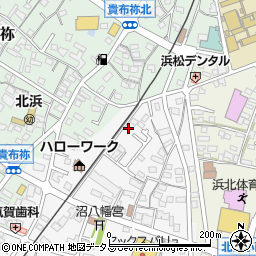 静岡県浜松市浜名区沼299周辺の地図