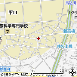 静岡県浜松市浜名区平口1924周辺の地図