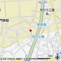 静岡県浜松市浜名区平口1917周辺の地図