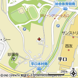 静岡県浜松市浜名区平口5040周辺の地図