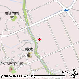 静岡県掛川市家代431周辺の地図