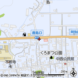 兵庫県高砂市阿弥陀町阿弥陀1574-7周辺の地図