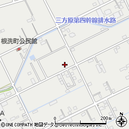 静岡県浜松市中央区根洗町1131周辺の地図