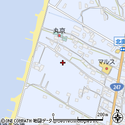 愛知県知多郡美浜町奥田石畑6周辺の地図